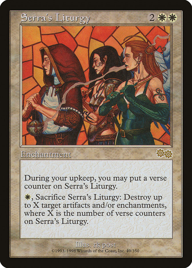 Serra's Liturgy [Urza's Saga] | Good Games Modbury