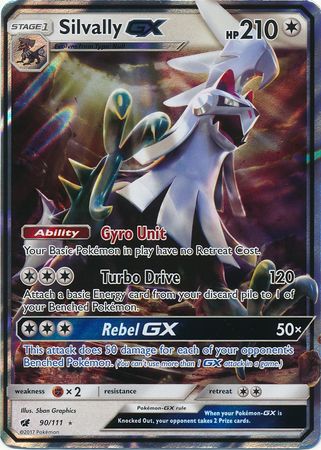 Silvally GX (90/111) (Jumbo Card) [Sun & Moon: Crimson Invasion] | Good Games Modbury