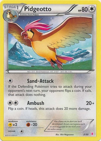 Pidgeotto (2/30) [XY: Trainer Kit 1 - Wigglytuff] | Good Games Modbury