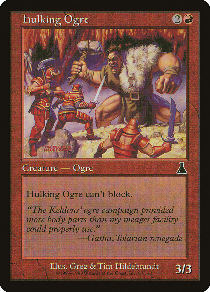 Hulking Ogre [Urza's Destiny] | Good Games Modbury