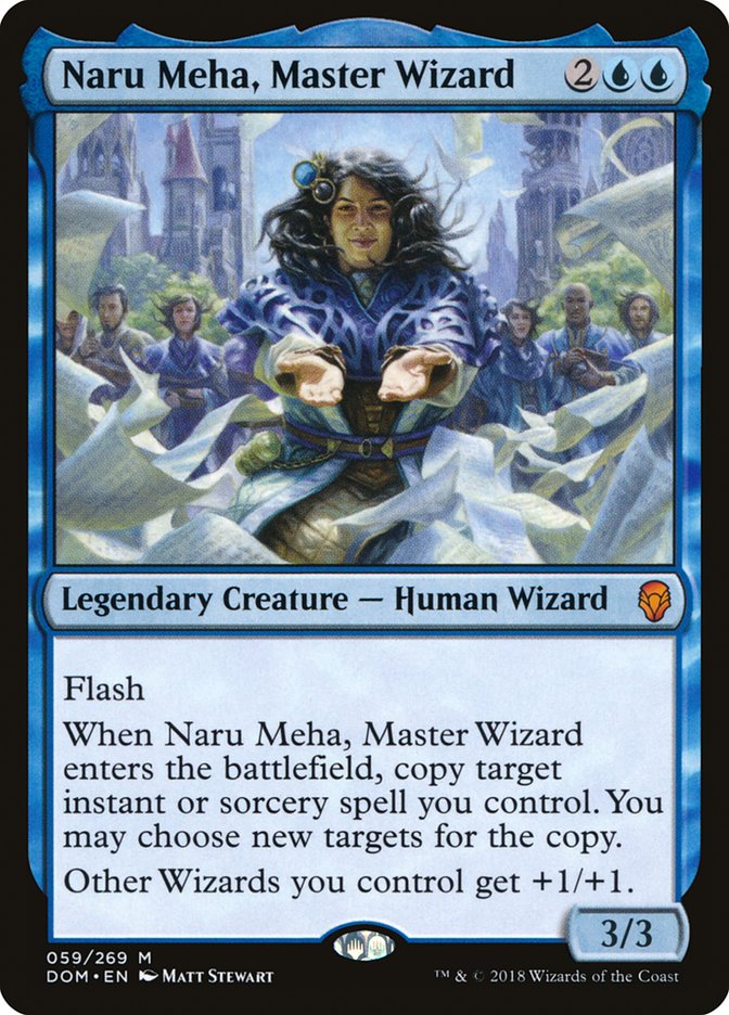 Naru Meha, Master Wizard [Dominaria] | Good Games Modbury