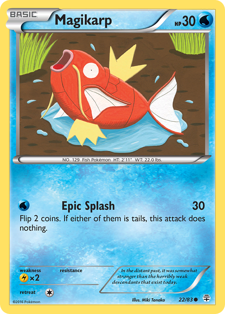 Magikarp (22/83) [XY: Generations] | Good Games Modbury