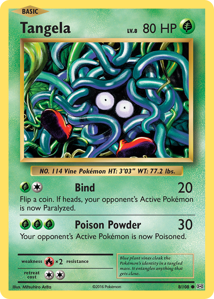 Tangela (8/108) [XY: Evolutions] | Good Games Modbury