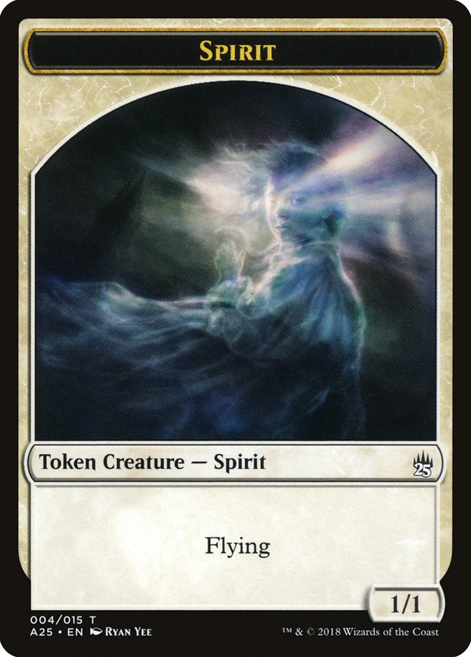 Spirit Token (004/015) [Masters 25 Tokens] | Good Games Modbury