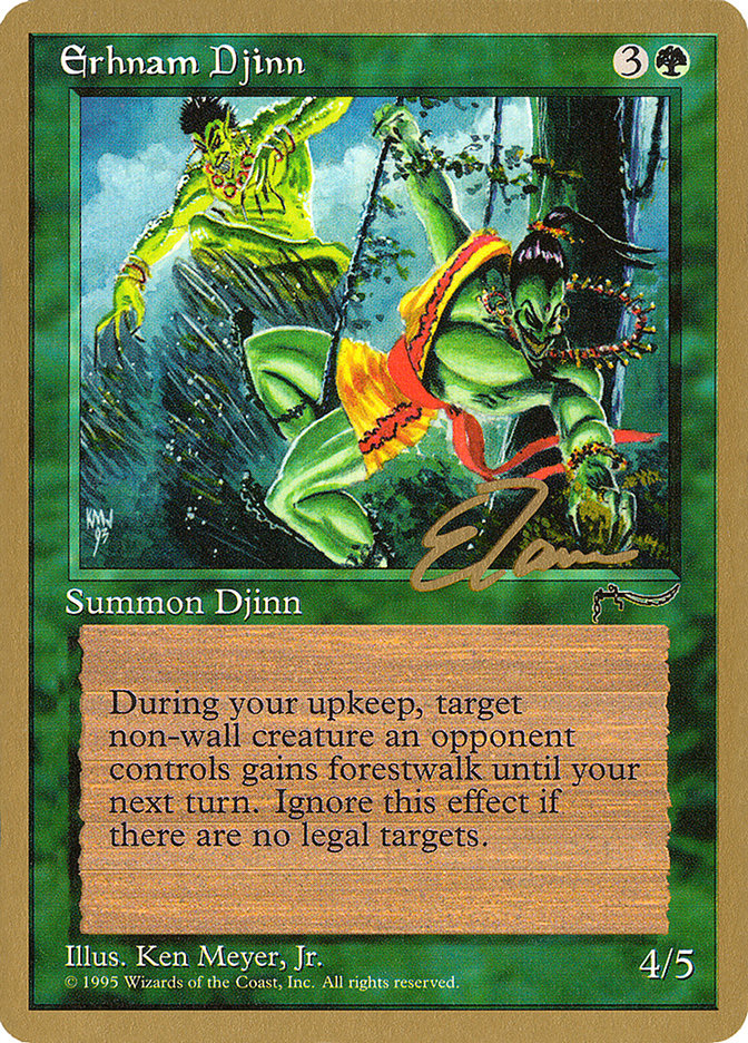 Erhnam Djinn (Eric Tam) [Pro Tour Collector Set] | Good Games Modbury