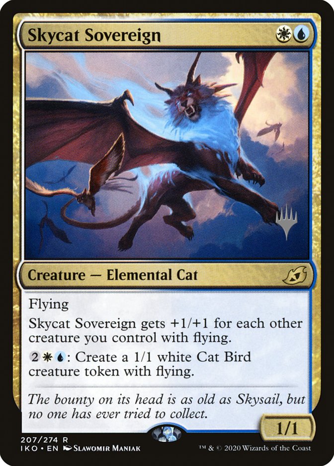 Skycat Sovereign (Promo Pack) [Ikoria: Lair of Behemoths Promos] | Good Games Modbury