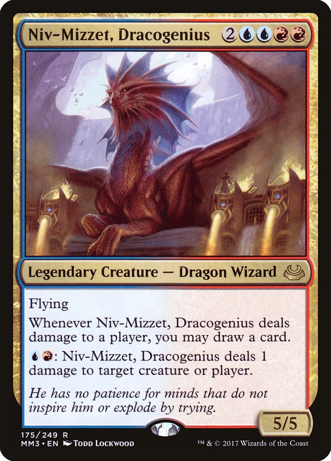 Niv-Mizzet, Dracogenius [Modern Masters 2017] | Good Games Modbury