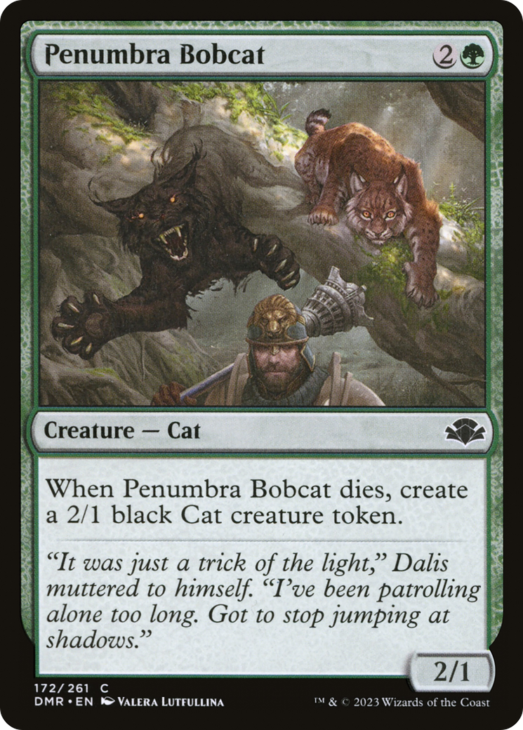 Penumbra Bobcat [Dominaria Remastered] | Good Games Modbury