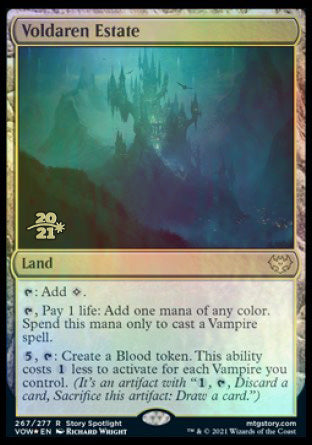 Voldaren Estate [Innistrad: Crimson Vow Prerelease Promos] | Good Games Modbury