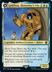 Goldbug, Humanity's Ally // Goldbug, Scrappy Scout [Universes Beyond: Transformers] | Good Games Modbury