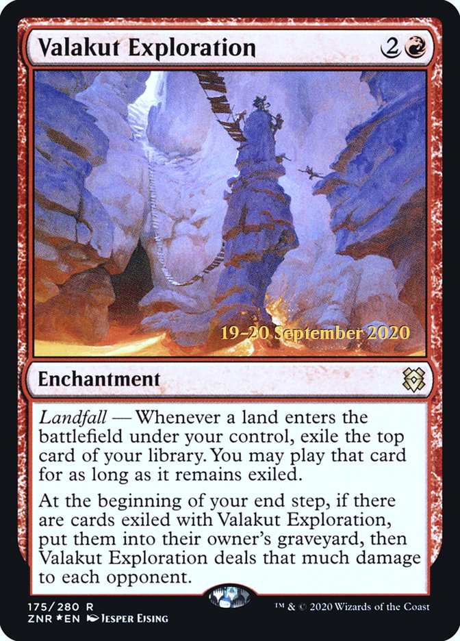 Valakut Exploration [Zendikar Rising Prerelease Promos] | Good Games Modbury