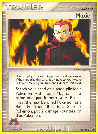 Maxie (73/95) [EX: Team Magma vs Team Aqua] | Good Games Modbury