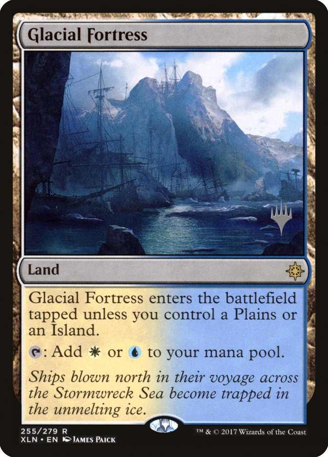 Glacial Fortress (Promo Pack) [Ixalan Promos] | Good Games Modbury