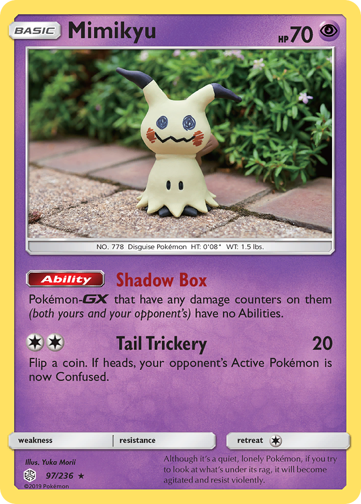 Mimikyu (97/236) [Sun & Moon: Cosmic Eclipse] | Good Games Modbury