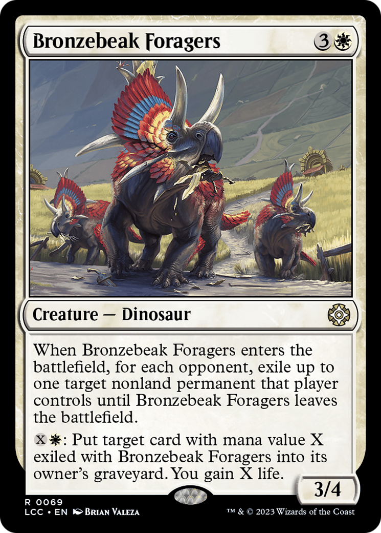 Bronzebeak Foragers [The Lost Caverns of Ixalan Commander] | Good Games Modbury