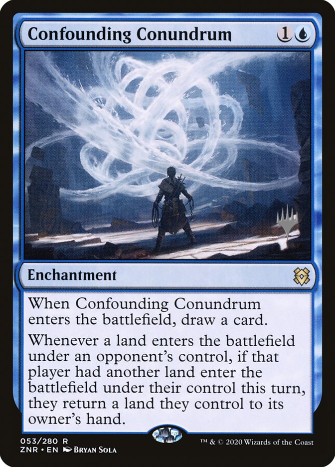 Confounding Conundrum (Promo Pack) [Zendikar Rising Promos] | Good Games Modbury