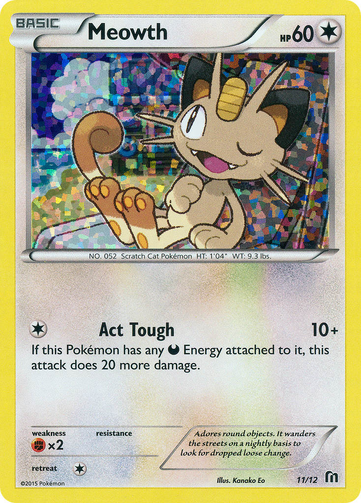 Meowth (11/12) [McDonald's Promos: 2016 Collection] | Good Games Modbury