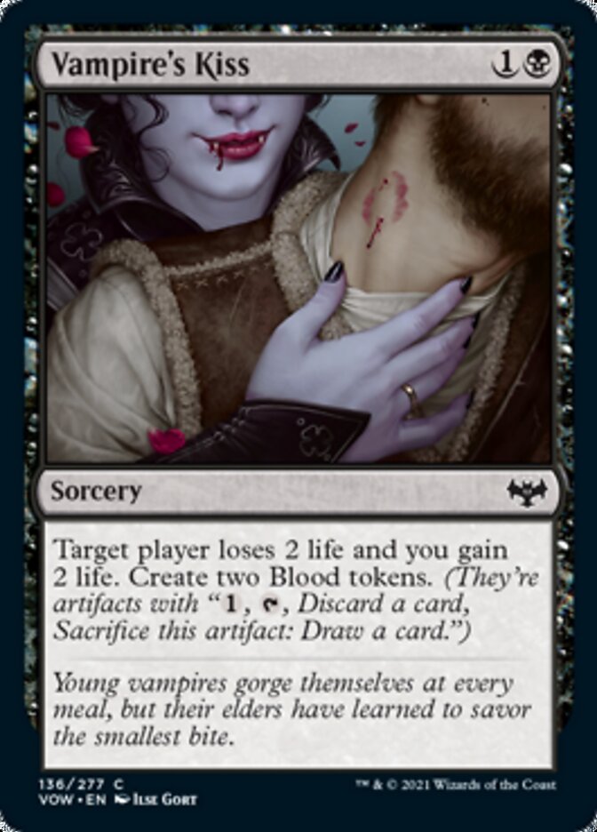 Vampire's Kiss [Innistrad: Crimson Vow] | Good Games Modbury