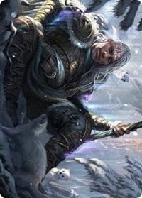 Jorn, God of Winter Art Card [Kaldheim Art Series] | Good Games Modbury