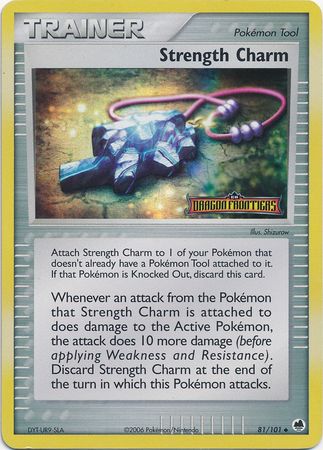 Strength Charm (81/101) (Stamped) [EX: Dragon Frontiers] | Good Games Modbury