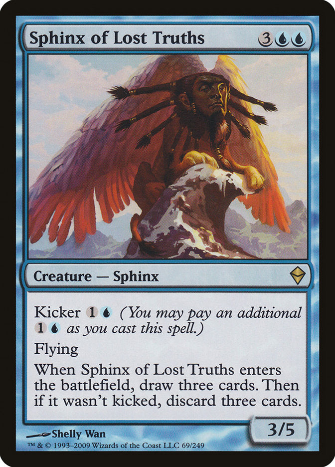 Sphinx of Lost Truths [Zendikar] | Good Games Modbury