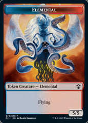 Elemental (020) // Copy Double-Sided Token [Commander 2021 Tokens] | Good Games Modbury