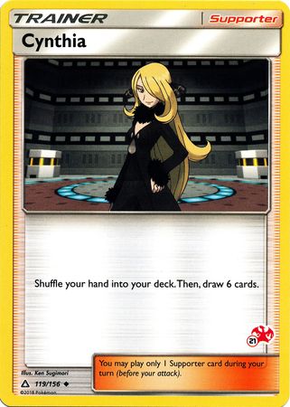 Cynthia (119/156) (Charizard Stamp #21) [Battle Academy 2020] | Good Games Modbury