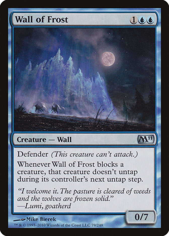 Wall of Frost [Magic 2011] | Good Games Modbury