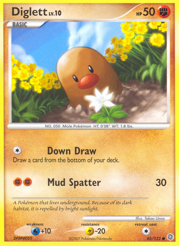 Diglett (85/132) [Diamond & Pearl: Secret Wonders] | Good Games Modbury