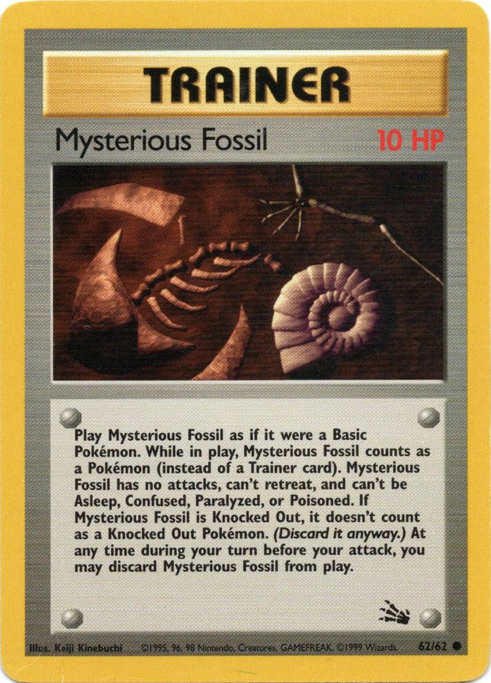 Mysterious Fossil (62/62) [Fossil Unlimited] | Good Games Modbury