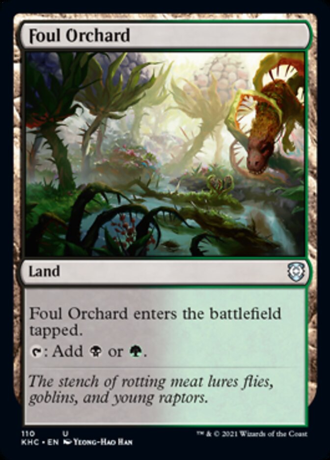 Foul Orchard [Kaldheim Commander] | Good Games Modbury