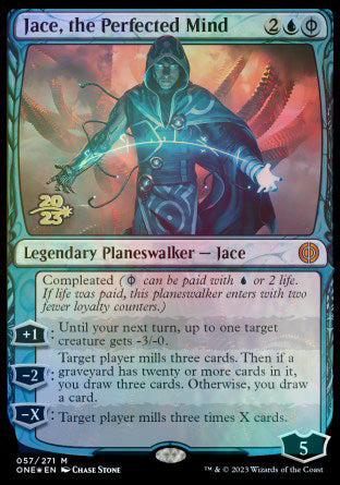 Jace, the Perfected Mind [Phyrexia: All Will Be One Prerelease Promos] | Good Games Modbury